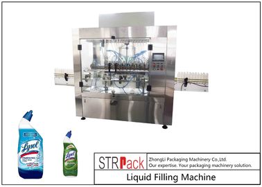 100ml - 1L স্বয়ংক্রিয় তরল বোতল ফিলিং মেশিন, ক্লোরক্স / ব্লিচ / অ্যাসিড ফিলিং মেশিন