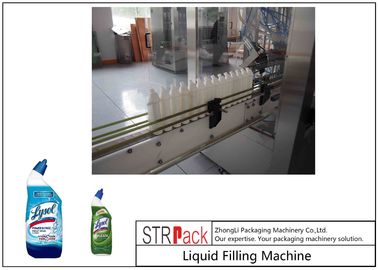 100ml - 1L স্বয়ংক্রিয় তরল বোতল ফিলিং মেশিন, ক্লোরক্স / ব্লিচ / অ্যাসিড ফিলিং মেশিন