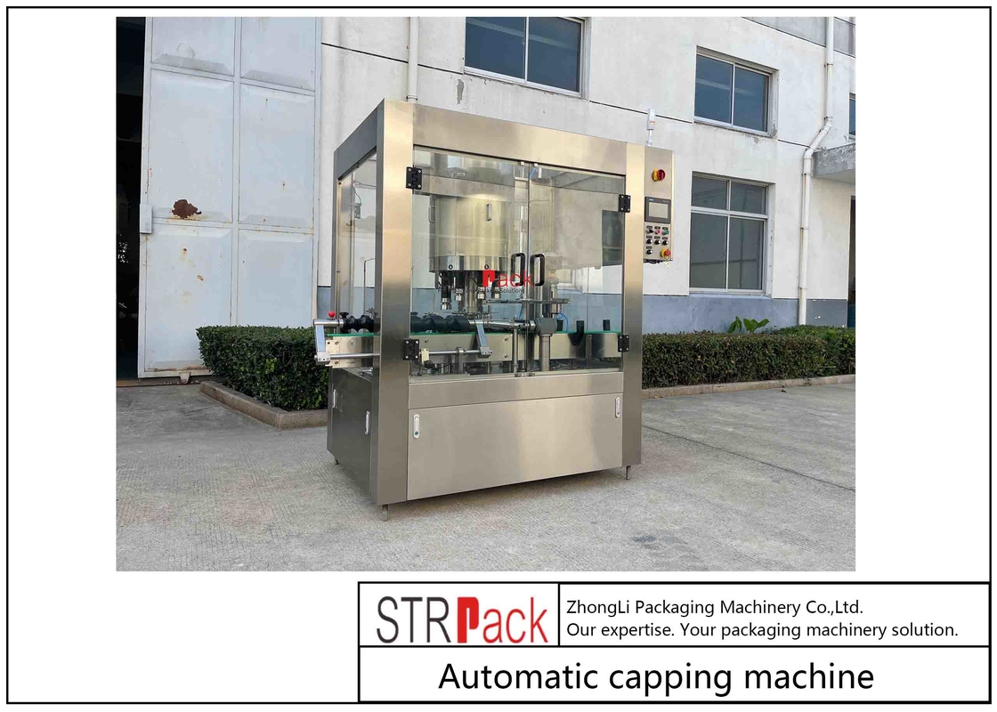 220V / 380V ইলেকট্রিক ওয়াইন স্যানিটাইজার এসেন্স প্যাকিং বোতল ফিলিং এবং ক্যাপিং মেশিন 1.5KW পাওয়ার সাপ্লাই